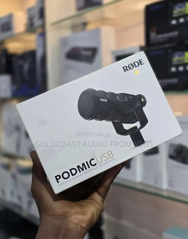 Rode Podmic USB/XLR Dynamic Broadcast Mic With Pop Filter (Open Box) · Photo 1