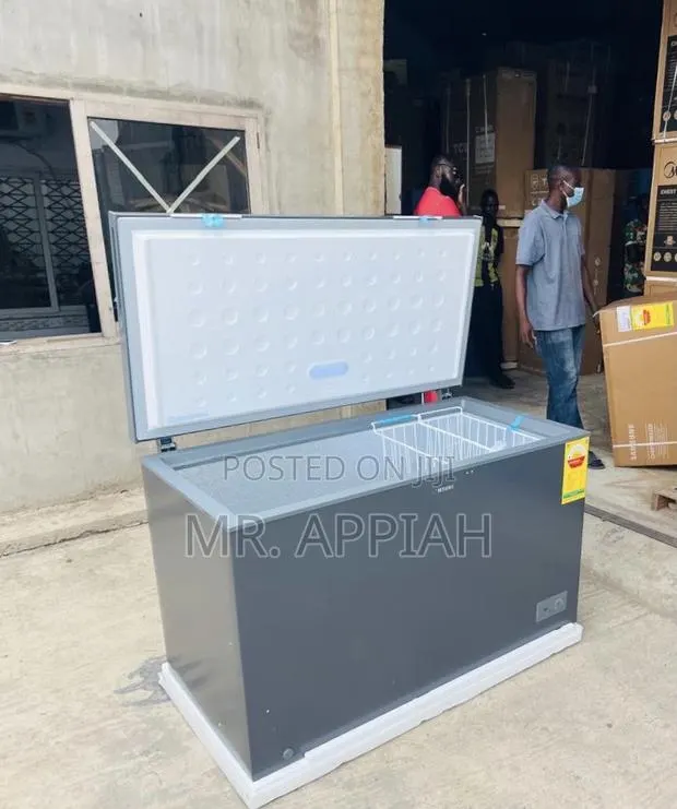 Get Classic Samsung Single Door Electric Chest Freezer(371l)Gray · Photo 1