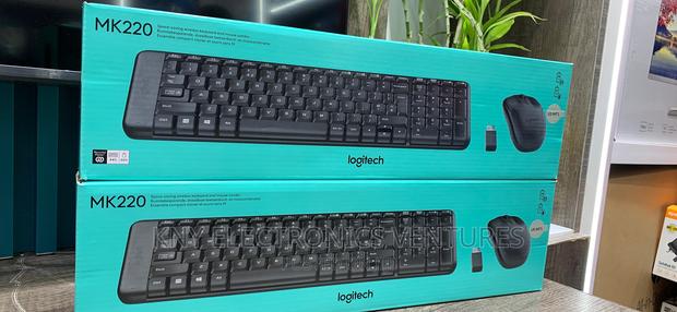 Logitech Mk220 Wireless Keyboard and Mouse · Photo 1