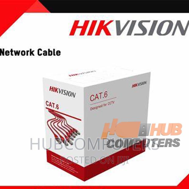 Hikvision (Ds-1ln6utc0) Utp Cat 6 Full Copper Cable - 305M · Photo 1
