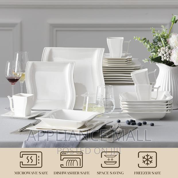 Dinnerware Set 30pcs (Ivory White) · Photo 1