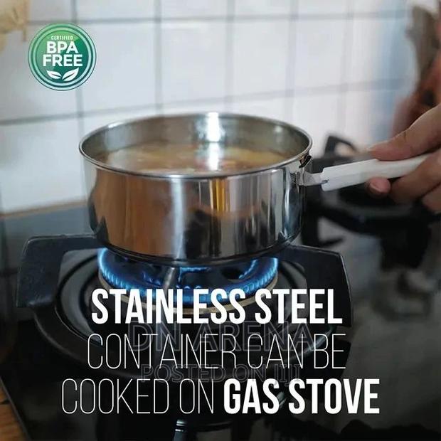 Hot Cool Food Flask
With 3 Inner Stainless Steel Bowls · Photo 3