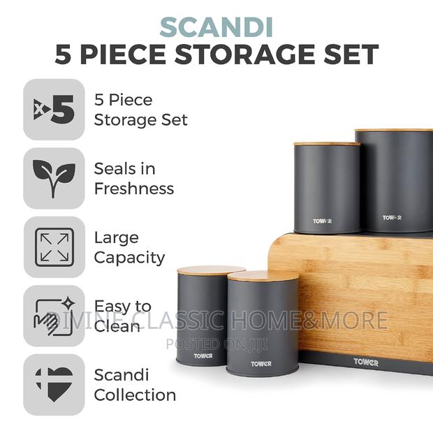 Tower Scandi 5 Piece Storage Set · Photo 2