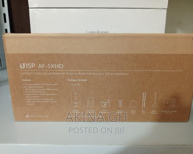 Ubiquiti Airfiber
5ghz Point-to-Point Gigabit Radio Af-5xhd · Photo 2