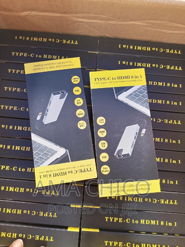 Type C to Hdmi and Vga (8 in 1) · Photo 1