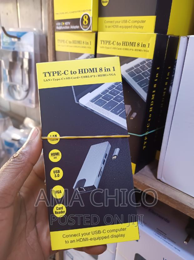 Type C to Hdmi and Vga (8 in 1) · Photo 3
