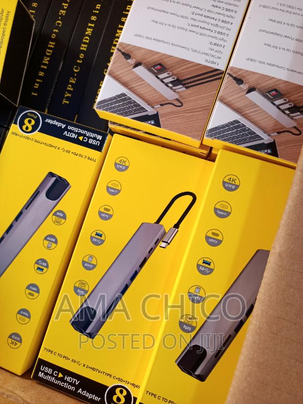 Type C to Hdmi Adapter (8 in 1 Without Vga) · Photo 2