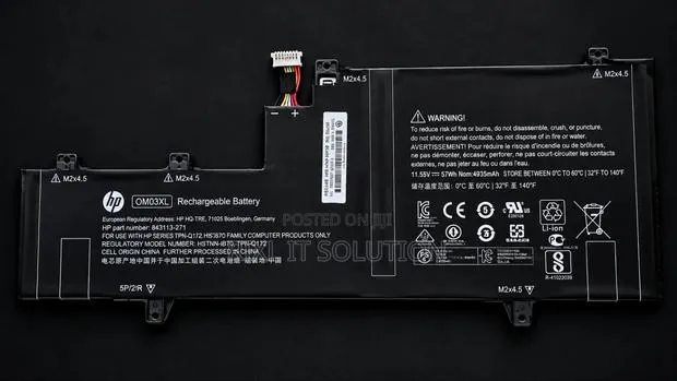 Brand New HP OM03XL Battery for EliteBook X360 1030 G2 Laptop · Photo 1