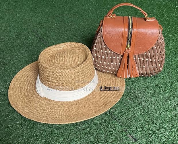 Straw Bag and Hat Combo · Photo 1