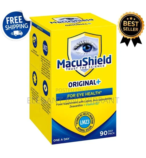 Macushield Original Plus Capsules 90 Day Eye Health Food Supplement · Photo 1