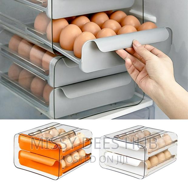32 Grid Capacity , Two Layers, Stackable Egg Storage · Photo 2
