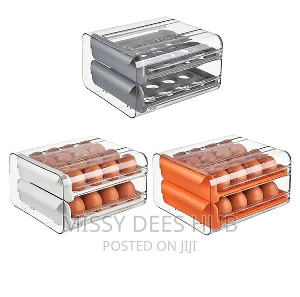 32 Grid Capacity , Two Layers, Stackable Egg Storage · Photo 1