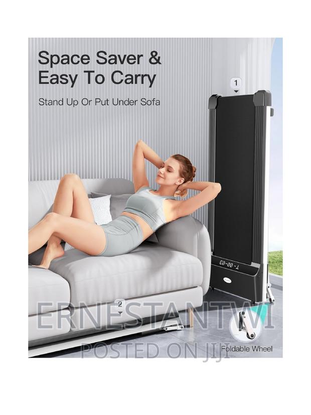 Slim Foldable Portable Treadmill With Bluetooth Connectivity · Photo 6