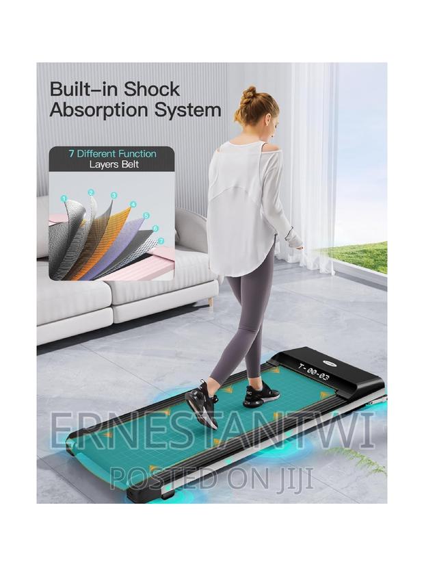Slim Foldable Portable Treadmill With Bluetooth Connectivity · Photo 2