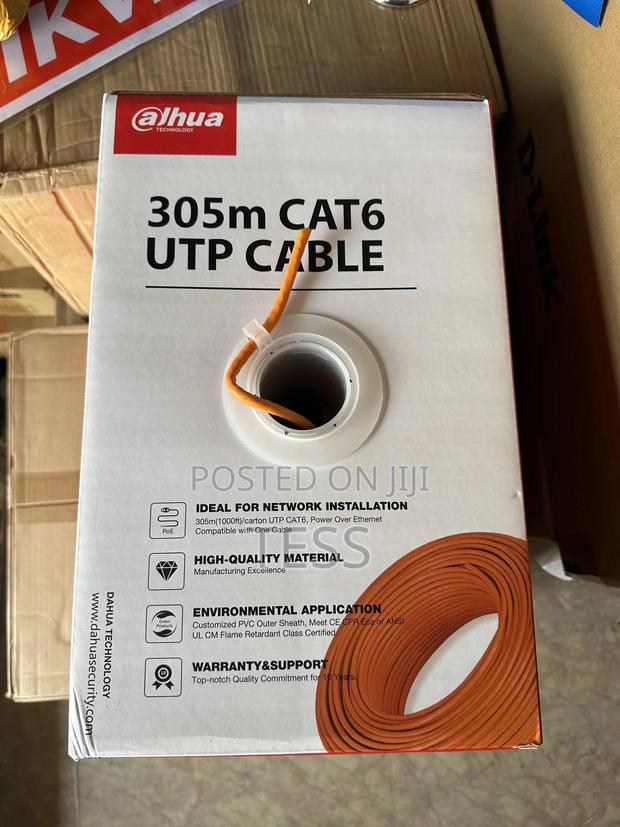 Dahua Cat6 Network Standard Copper Cable 305m · Photo 1