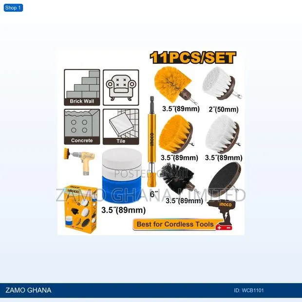 11 PCS Cleaning Brush - Wcb1101 · Photo 1