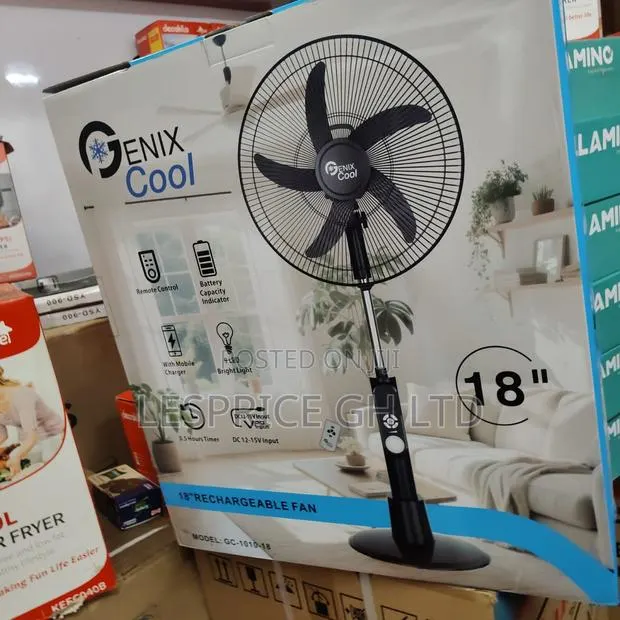 Clearance Sale on Our New Genix Cool Rechargeable Fan · Photo 1