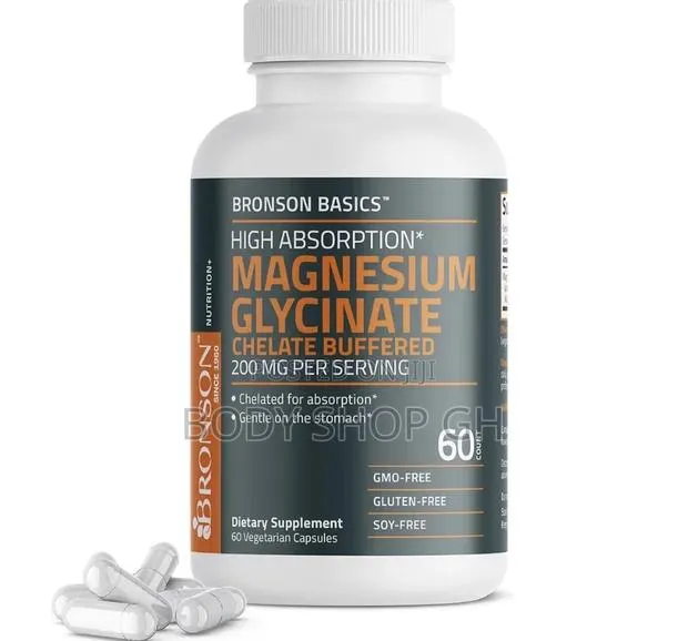Bronson Magnesium Glycinate 200mg High Absorption · Photo 1