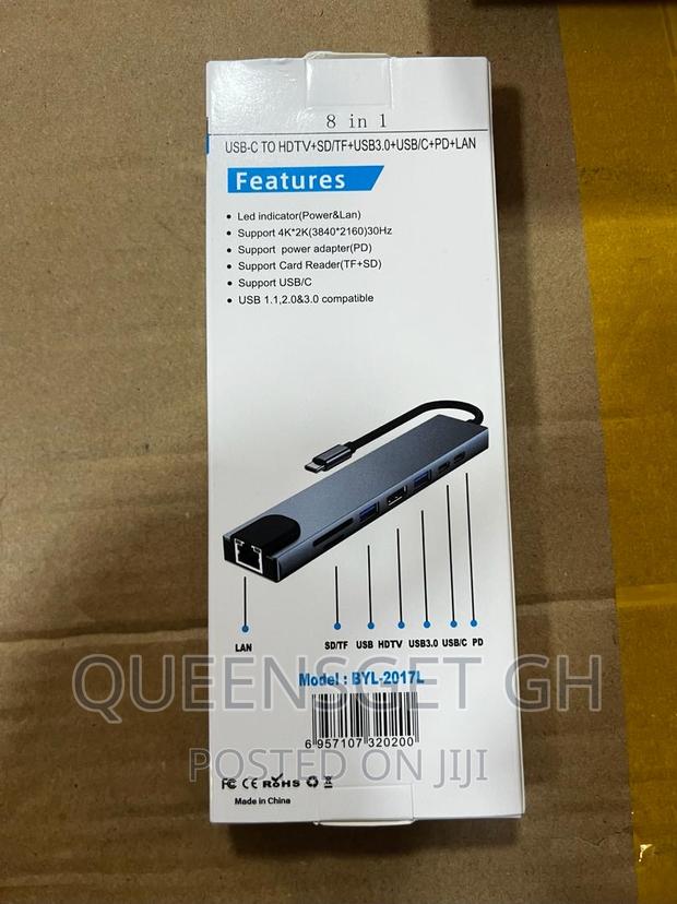 8 in 1 Type C Hub Adapter · Photo 2