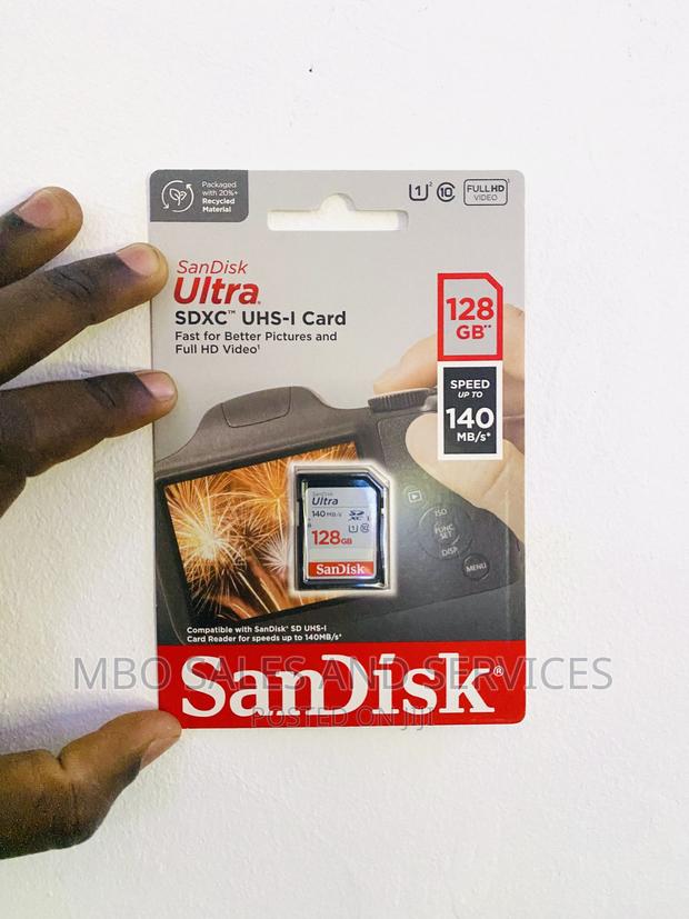 Original Sandisk 128gb Camera Sd Card · Photo 1
