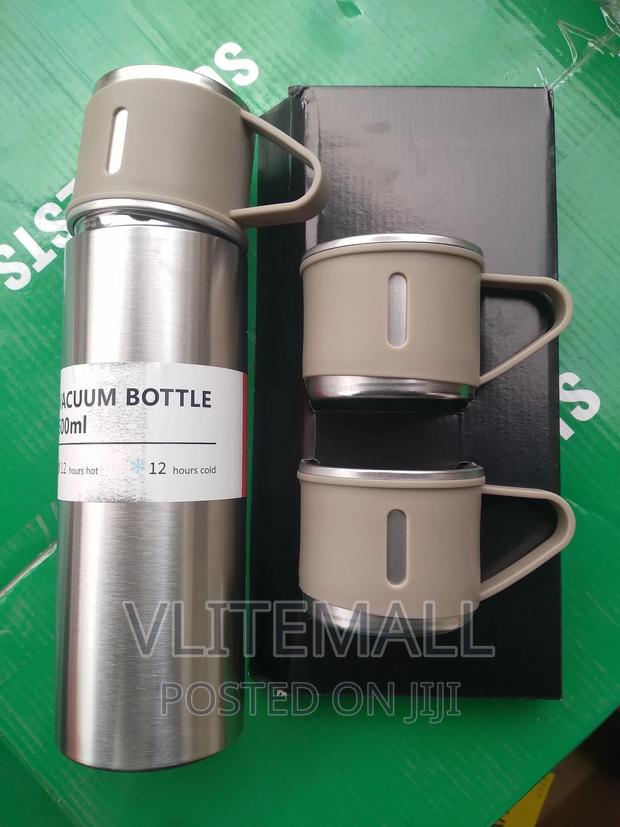 Black Vacuum Flask Set · Photo 2