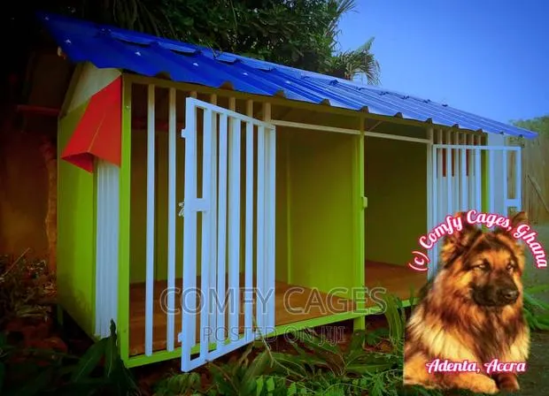 World-Class Double Galvanized Steel Comfy Security Dog Cage · Photo 1
