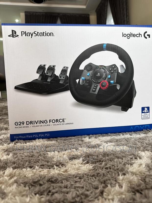 Logitech G29 Driving Force Steering Wheel Sealed Racing · Photo 1