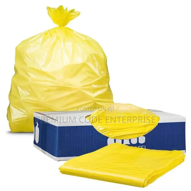 80 Liter Trash Bag Yellow(Medium) 180 Pieces · Photo 1
