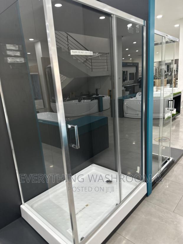 Shower Cubicle 120x90cm_shower Glass_shower Room_clear Shower Glass · Photo 7