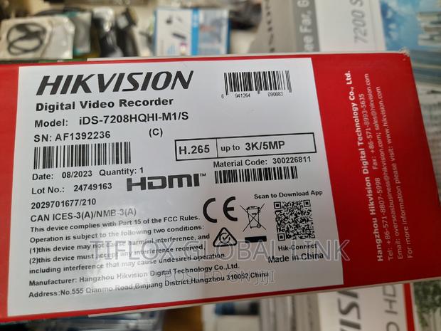 Hikvision 8ch Upto 5mp · Photo 2