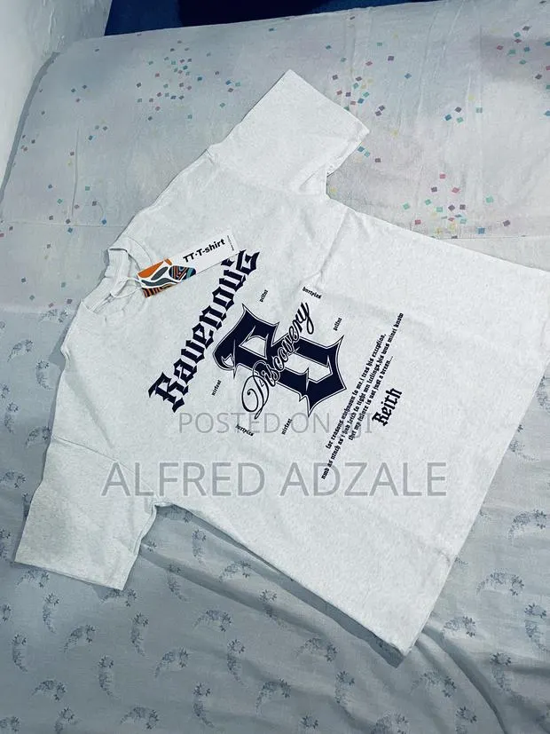 Ash Cotton T-Shirt 2XL · Photo 1