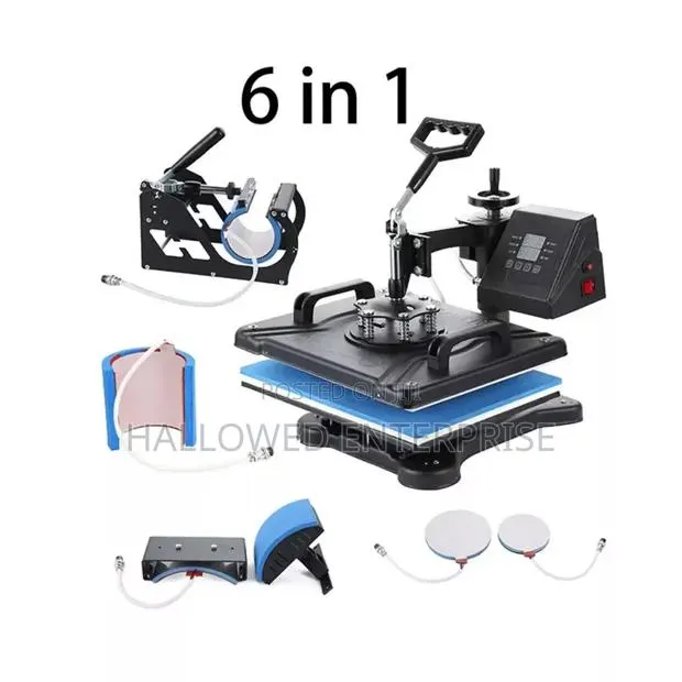 6 in 1 Heat Press Combo · Photo 1