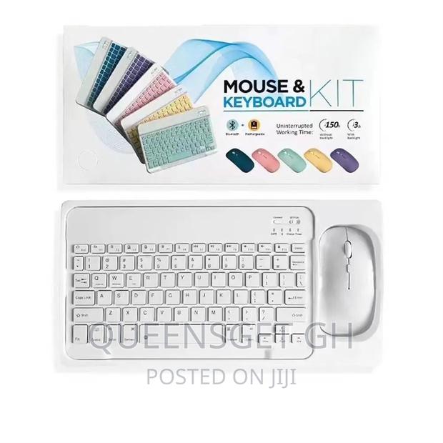 Wireless Chargeable, Bluetooth Keyboard With Mouse · Photo 3