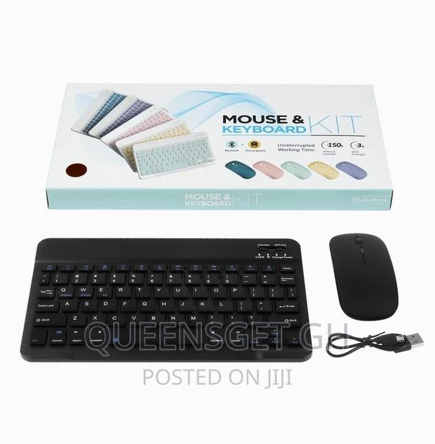 Wireless Chargeable, Bluetooth Keyboard With Mouse · Photo 1