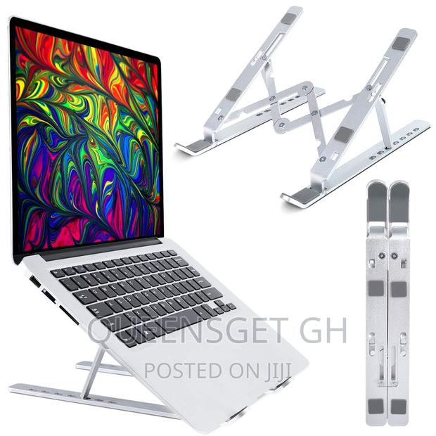 Metallic Adjustable Laptop Stand · Photo 2