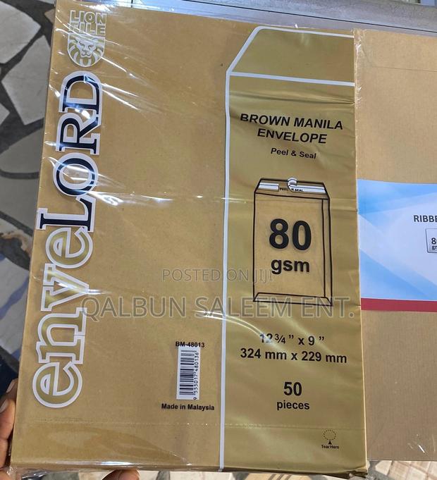 80GSM 324mm X 229mm A4 Brown Envelopes · Photo 1