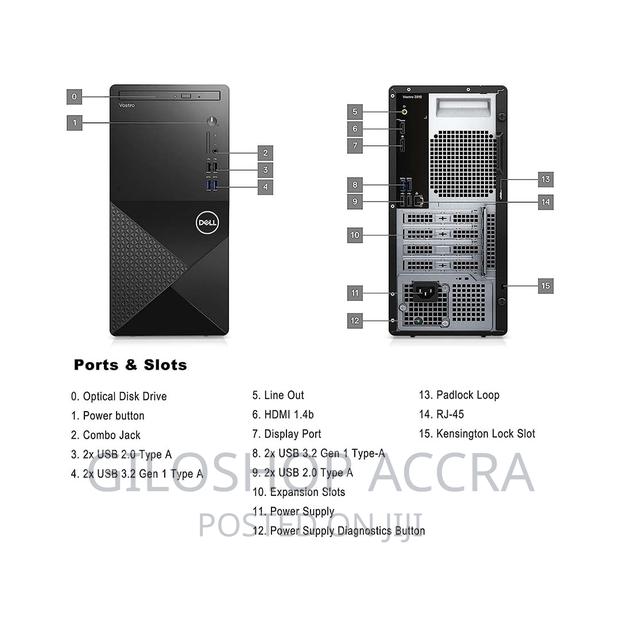 New Desktop Computer Dell 8GB Intel Core I5 SSD 512GB · Photo 2