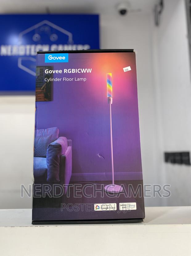 Govee RGBIC Cylinder Floor Lamp · Photo 1
