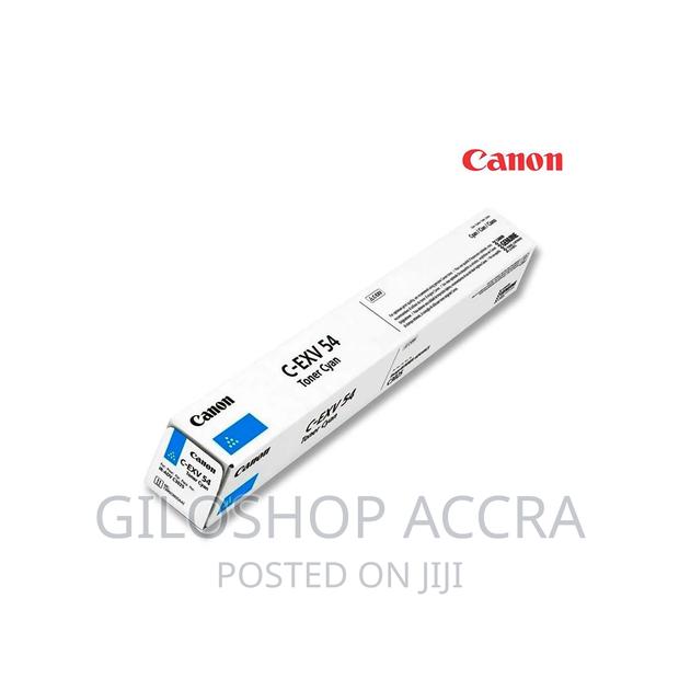 Canon C-EXV 54 Original Laser Toner Cartridge Cyan · Photo 1