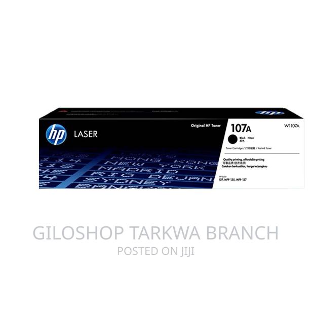 Hp 107a Black Original Laser Toner Cartridge · Photo 1