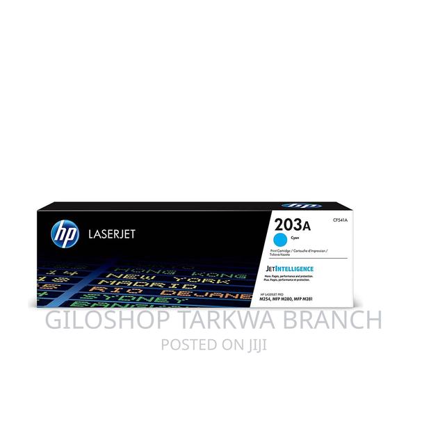Hp 203a Cf541a Original Laserjet Toner Cartridges Cyan · Photo 1