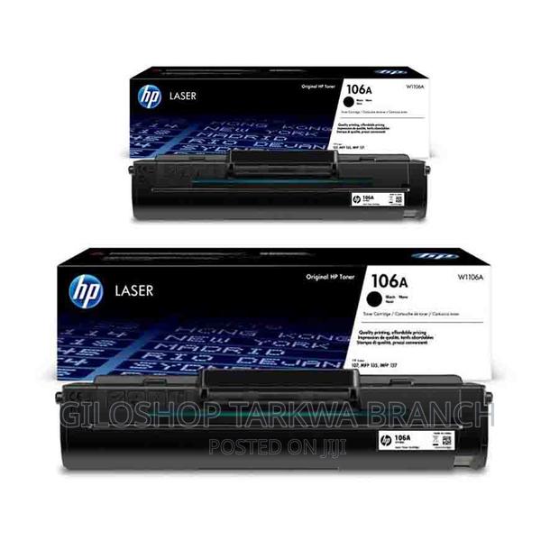 Hp W1106a 106a Laser Toner Cartridge -black · Photo 1