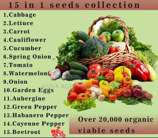 15 in 1 Seeds Collection · Photo 1