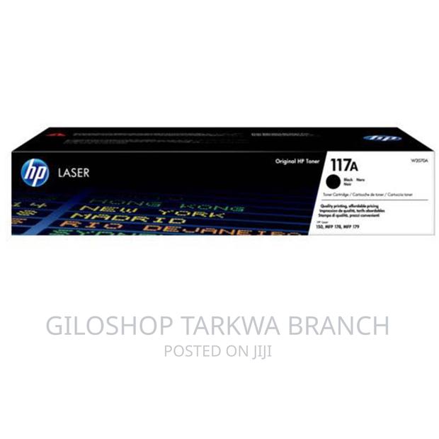 Hp W2070a 117a Laser Toner Cartridge, Black · Photo 1