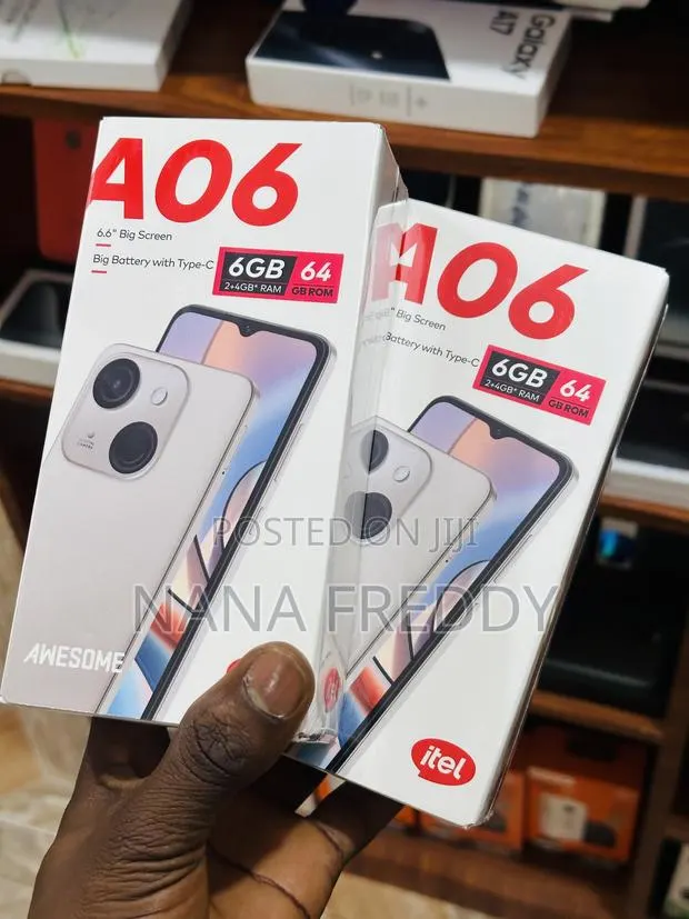 New Itel A06 64 GB Gold · Photo 1