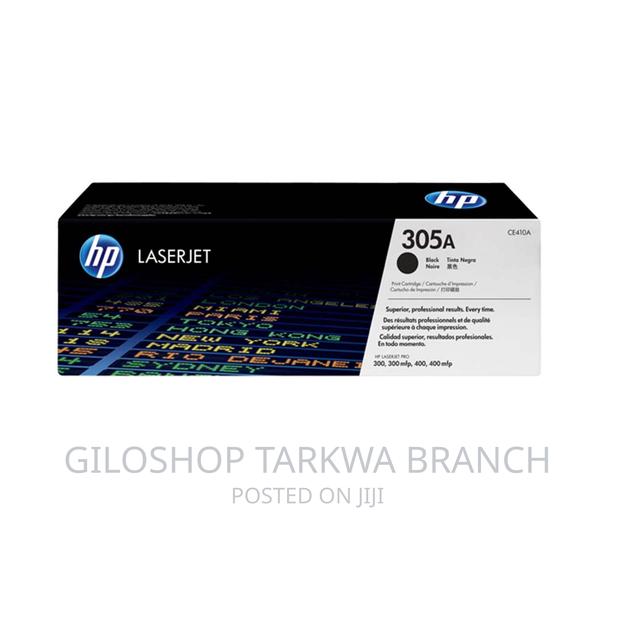 Hp 305a Black Original Laserjet Toner Cartridge, Ce410a · Photo 1