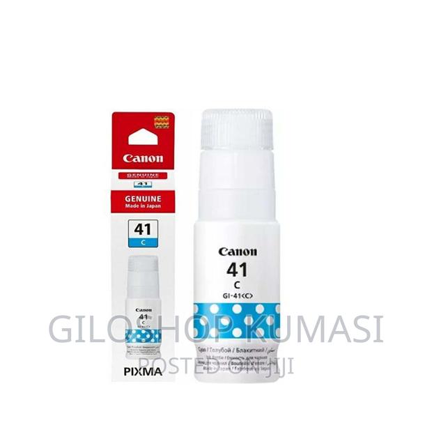 Canon Original Ink Cartridge Gi-41 Cyan · Photo 1