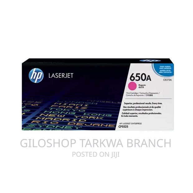 HP 650A Magenta Original Laserjet Toner Cartridge, CE273A · Photo 1