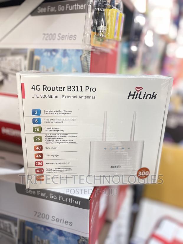 Universal Sim Router Hilink 300mbps 4G Lte · Photo 1