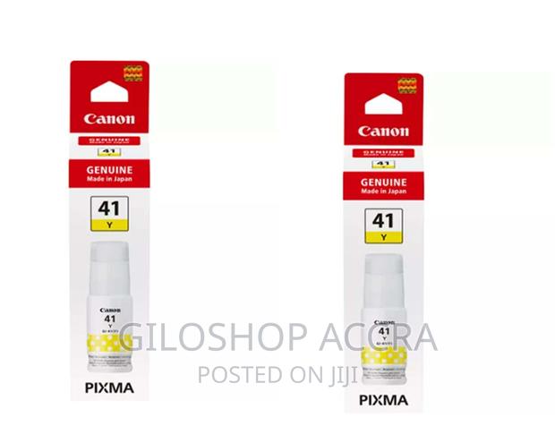 Canon Original Ink Cartridge Gi-41 Yellow · Photo 1